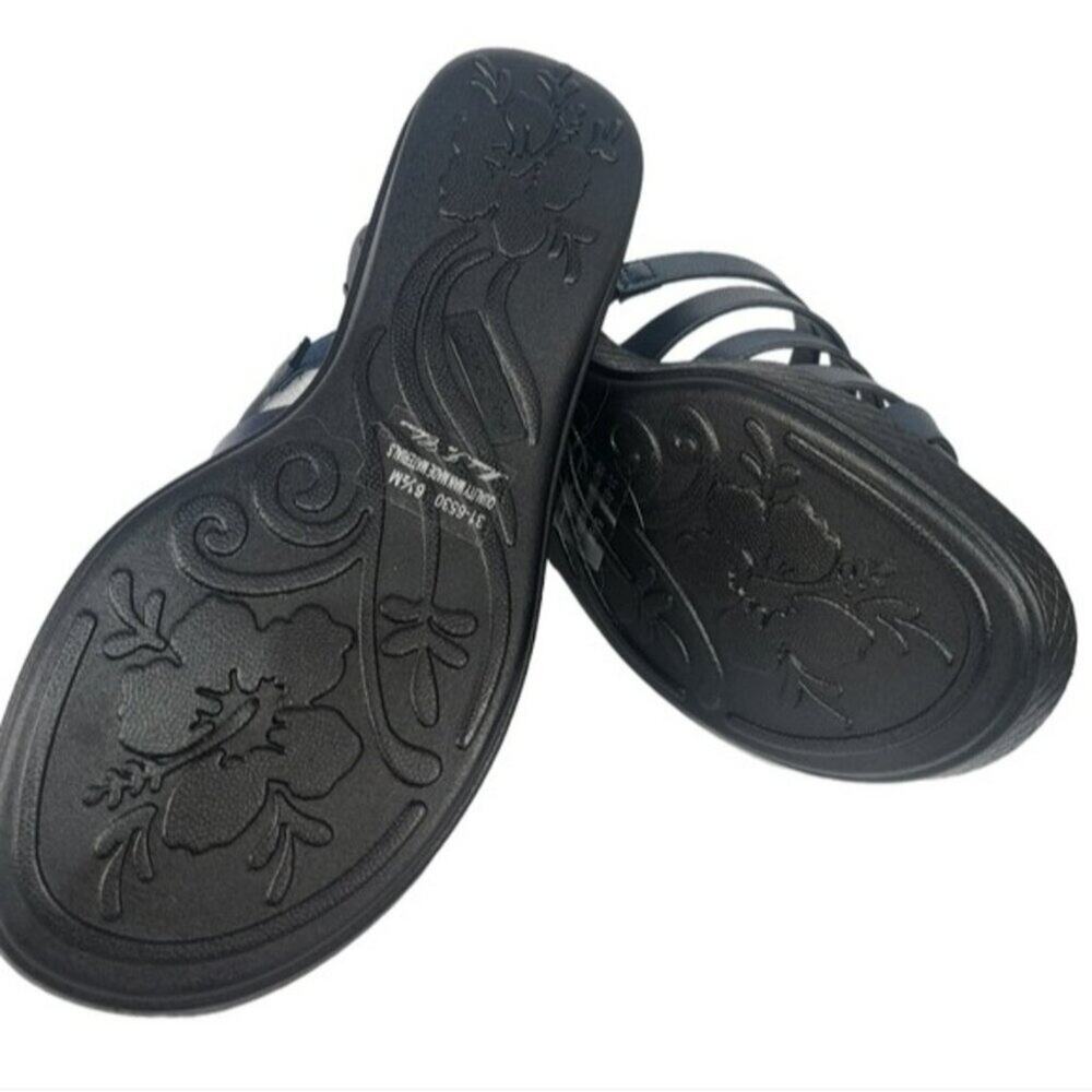 Easy Street Sheri Slip-on Sandal Navy 6.5 - Picture 5 of 5